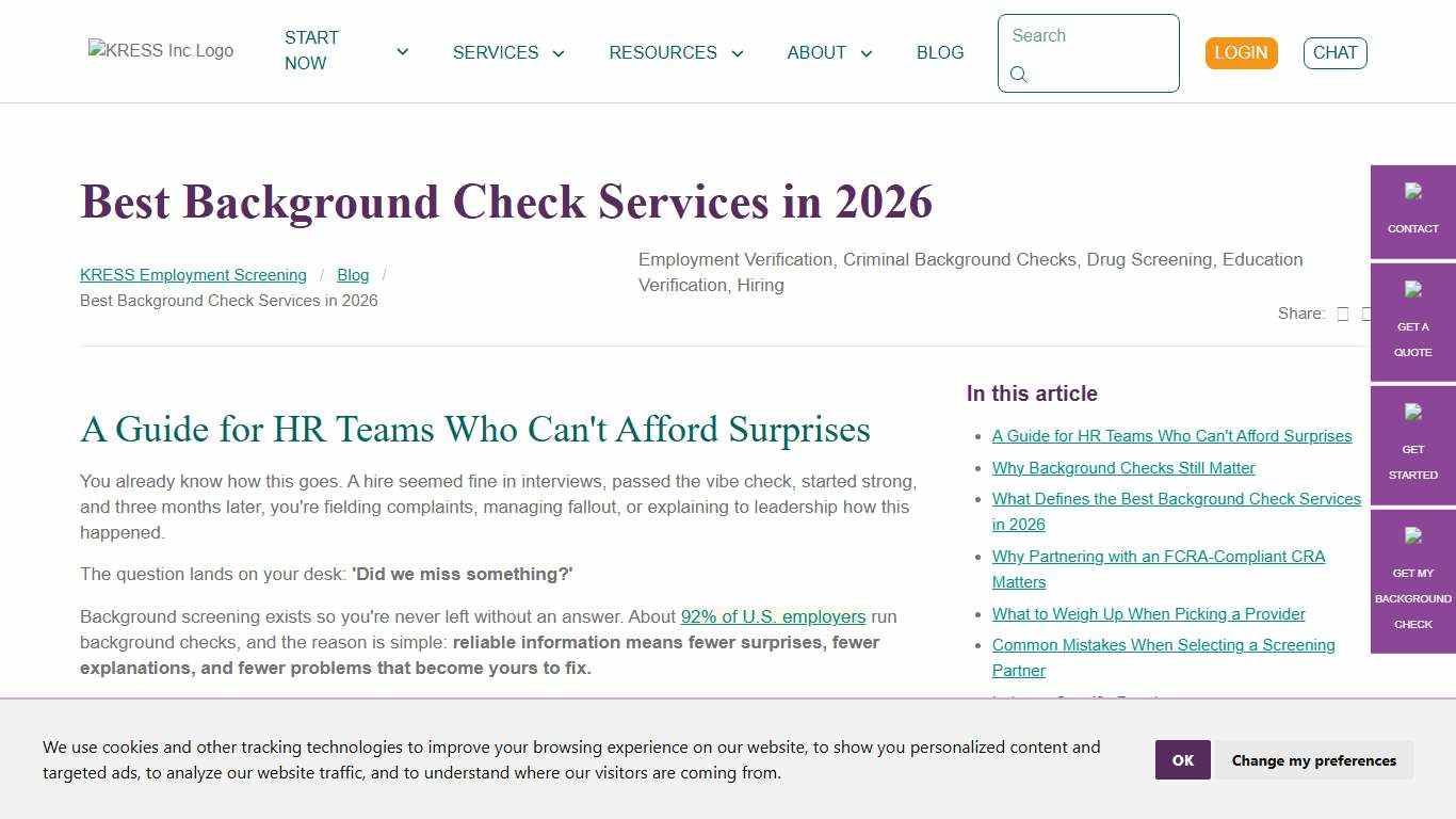 Best Background Check Services in 2026