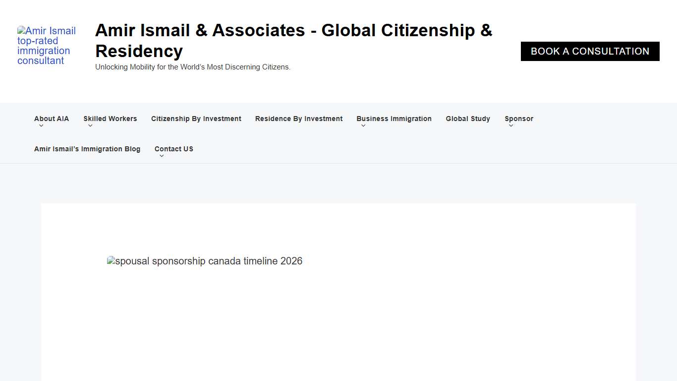 Spousal Sponsorship Canada Timeline 2026: What To Expect